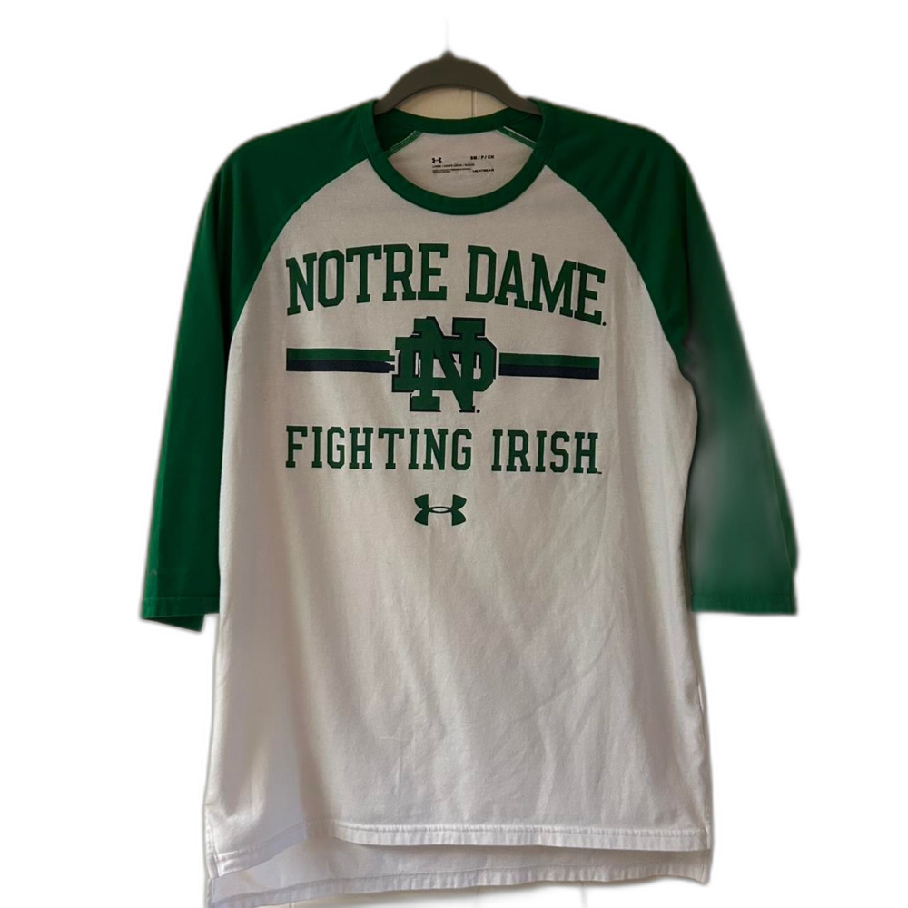 Under Armour Notre Dame Fighting Irish Quarter Sleeve Tee